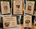 Personalized Pet Memorial Laser Engraved Plaque