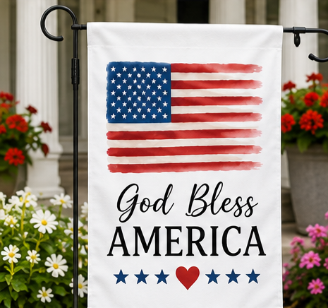 Personalized Garden Flag | Custom House Flag | Family Name Yard Flag | Seasonal Outdoor Decor | Double-Sided Sublimated Flag
