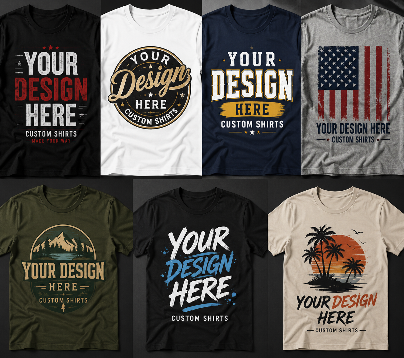 Custom Graphic T-Shirt | Personalized Shirt | Family Matching Shirts | Event Shirts | Birthday Shirts | Custom Apparel