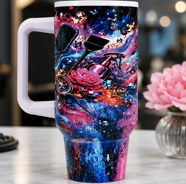 Hair Stylist 40 oz Insulated Tumbler